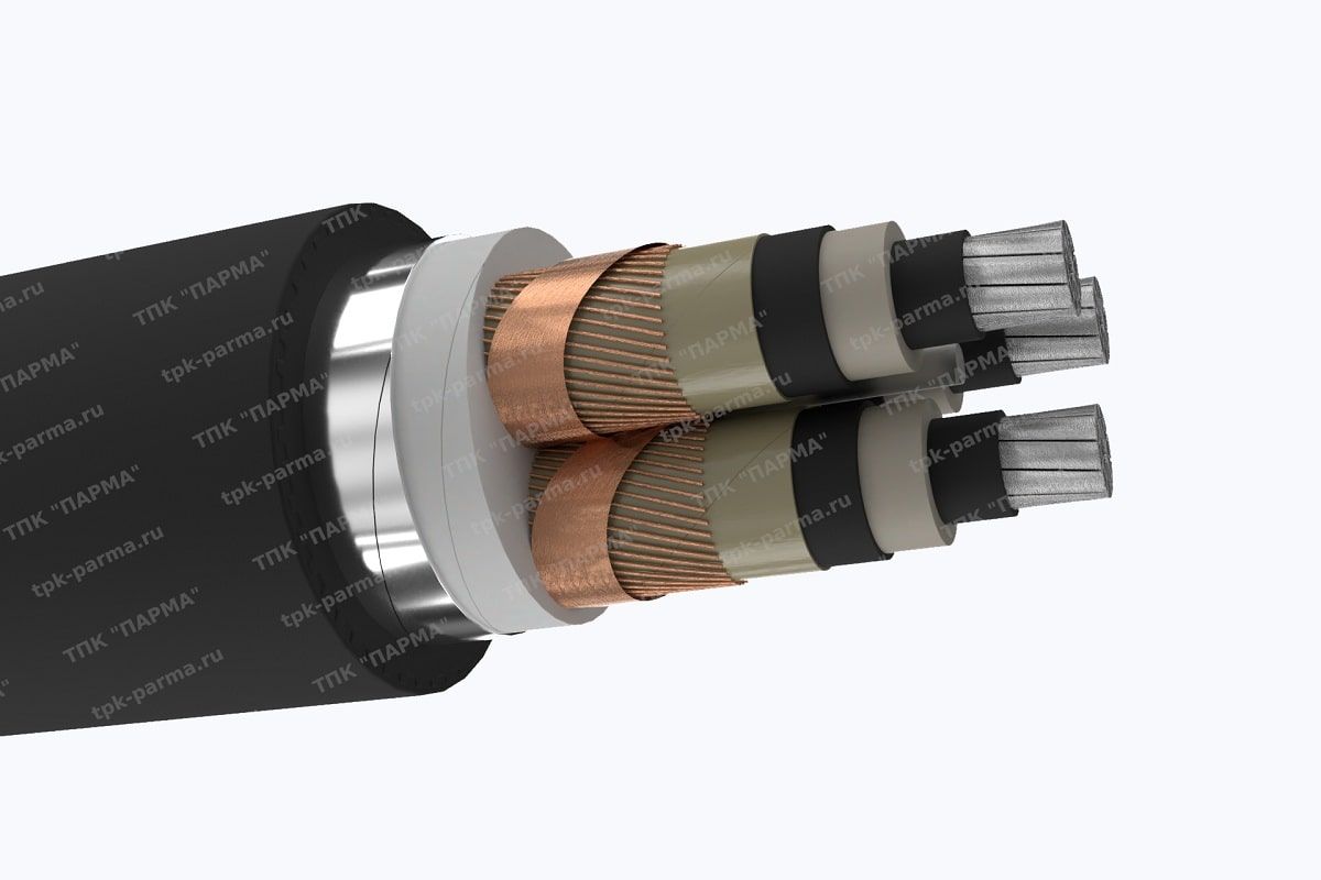 Кабель АПвБВнг(A)-LS 3х70/16 - 6кВ