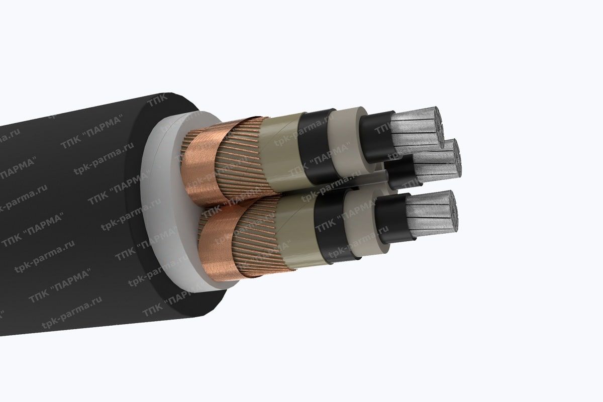 Фотография провода Кабель АПвПуг 3х35/16 - 6кВ